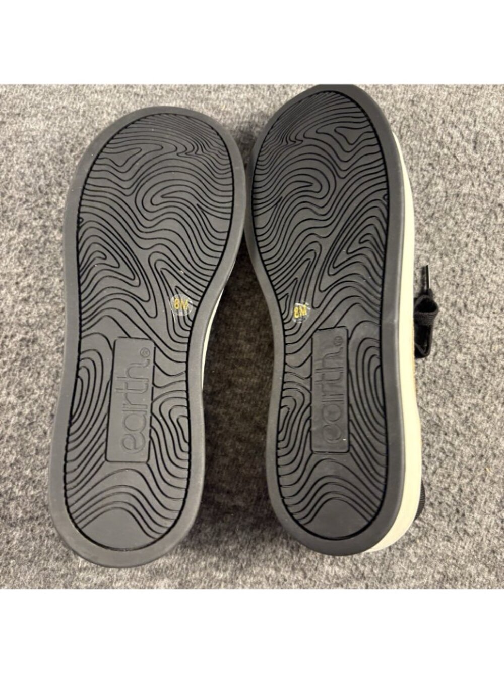 Earth ETKNIGHT Women’s Size 8M Black Knit Sneakers New With Box - Picture 9 of 15